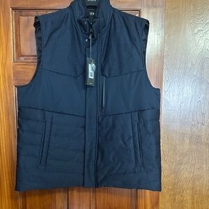 Mens - Tumi Outerwear Heritage Reversible Down Vest - Navy - Size XL